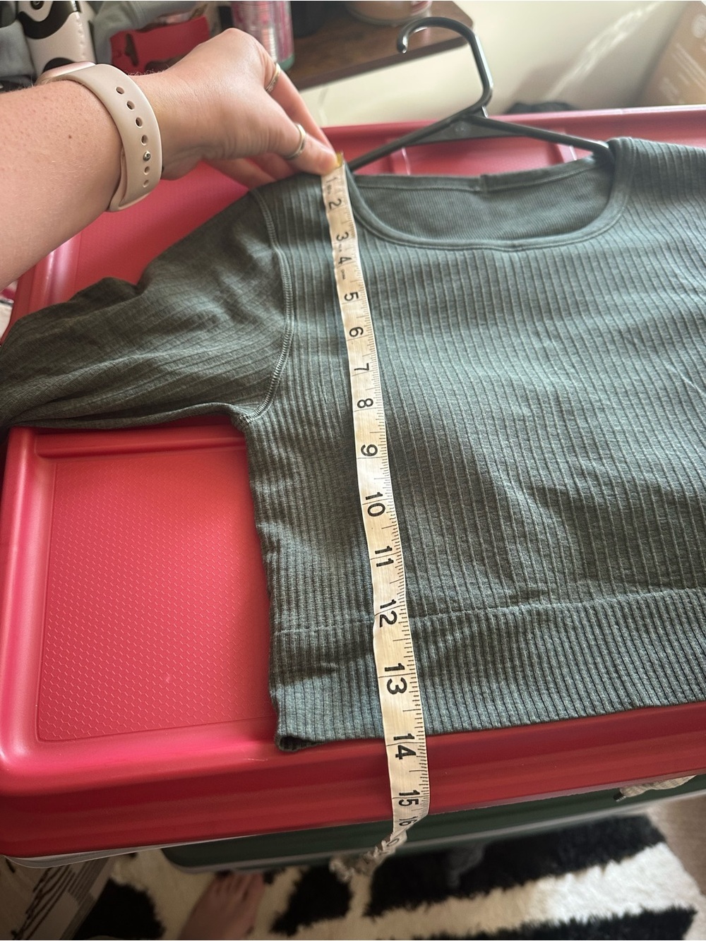 Lululemon Ebb to Street Long Sleeve Shirt
Smoked Spruce W3DZNS with pads size 4 - Picture 7 of 8